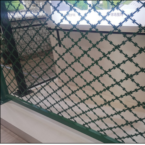 Shamba Welded Razor Wall Fence